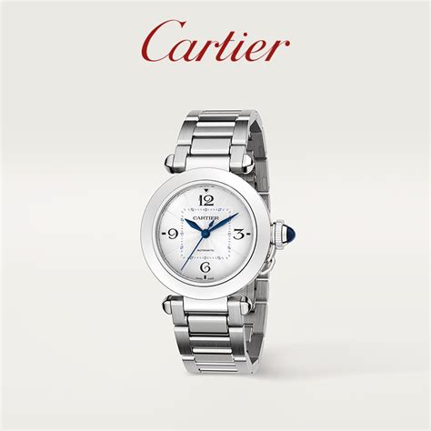 cartier pasha replacement strap|cartier pasha 32mm stainless automatic.